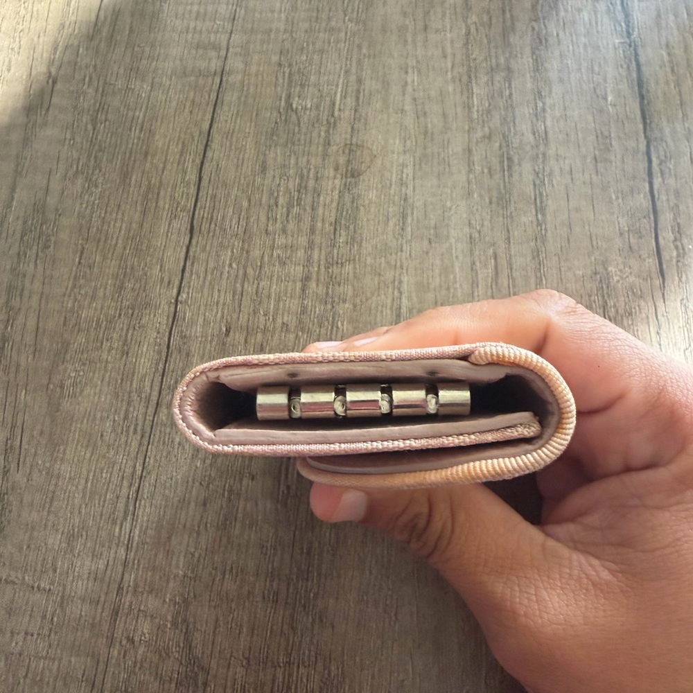 Dior Blush Pink Logo Wallet - Picture 5 of 5